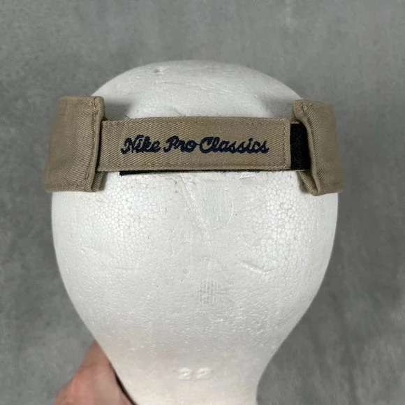 90's Nike Classic Golf Visor Hat w/ Adjustable Hook And Loop Strap OSFA - Picture 3 of 9